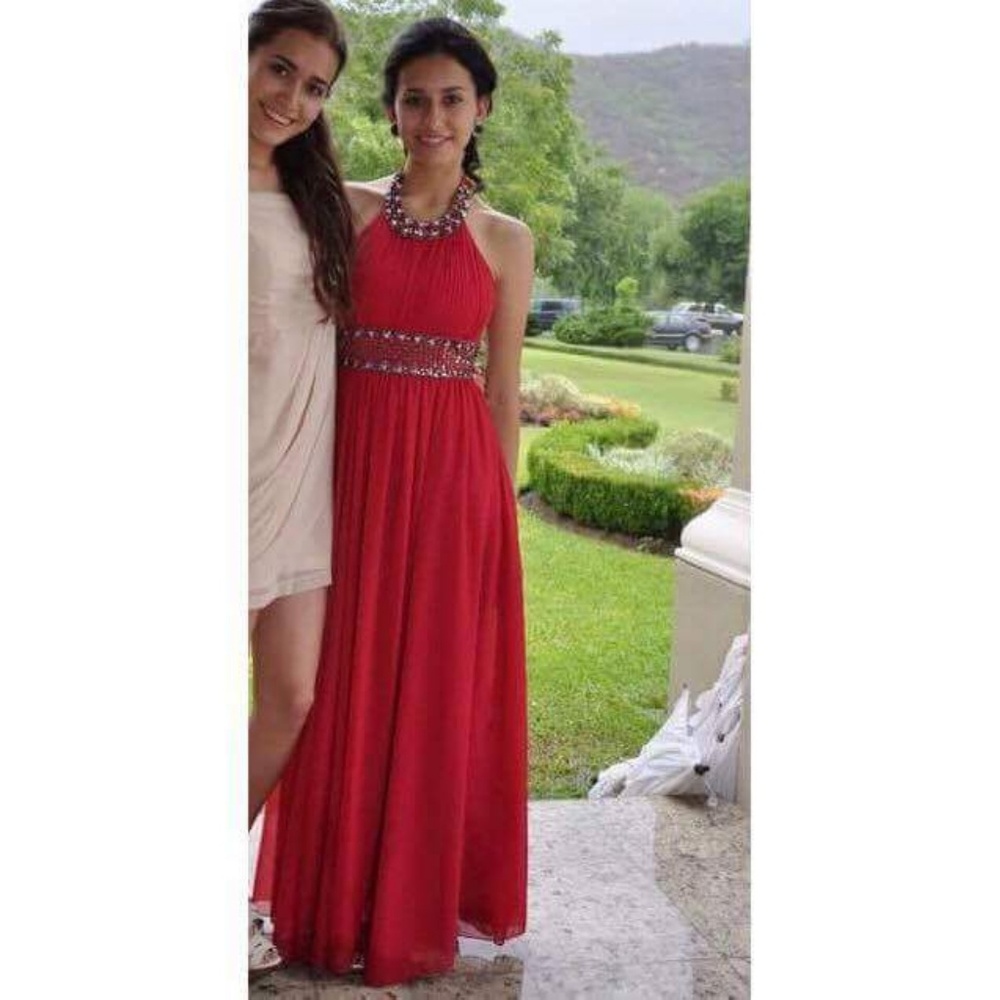 Red Bridesmaid/Prom Dress